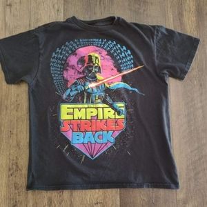 3/$14 Authentic Star Wars Boys tee